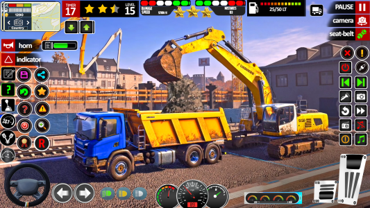 اسکرین شات 5 برنامه JCB Construction Driving Game
