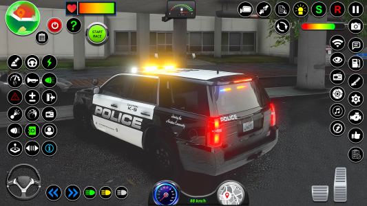 اسکرین شات بازی Police Car Driving Game 3d 3
