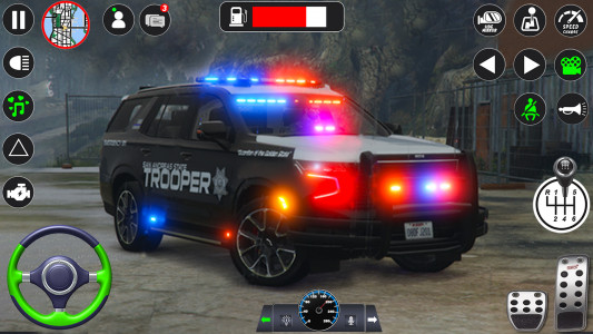 اسکرین شات بازی Police Car Driving Game 2023 1