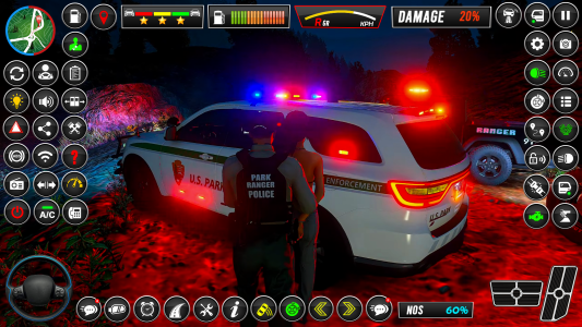 اسکرین شات 2 بازی Police Car Driving Game 2023