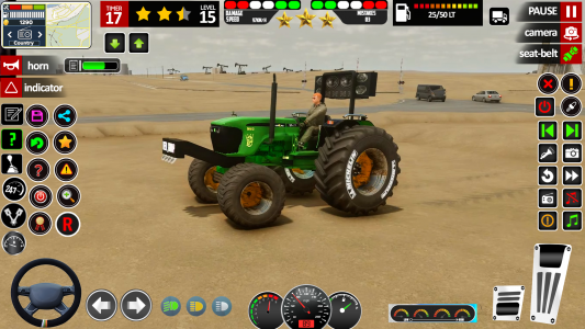 اسکرین شات بازی Indian Tractor Farming Game 3D 1