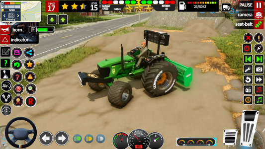 اسکرین شات بازی Indian Tractor Farming Game 3D 4