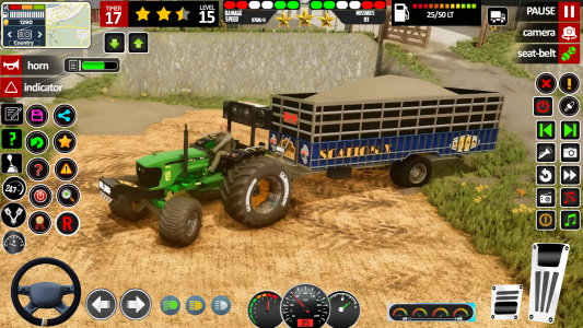 اسکرین شات بازی Indian Tractor Farming Game 3D 7