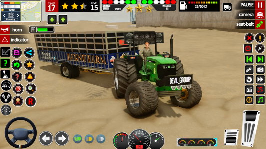 اسکرین شات 5 بازی Indian Tractor Farming Game 3D
