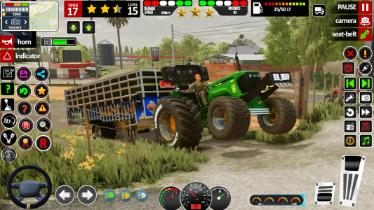 اسکرین شات 2 بازی Indian Tractor Farming Game 3D