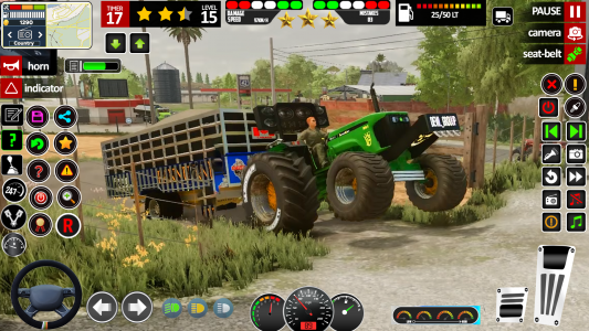 اسکرین شات بازی Indian Tractor Farming Game 3D 2