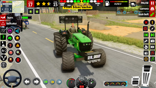 اسکرین شات بازی Indian Tractor Farming Game 3D 6