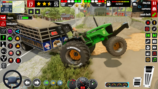 اسکرین شات بازی Indian Tractor Farming Game 3D 3