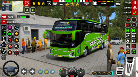 اسکرین شات بازی Bus Game City Bus Simulator 1