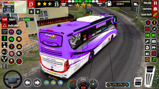 اسکرین شات بازی Bus Game City Bus Simulator 3