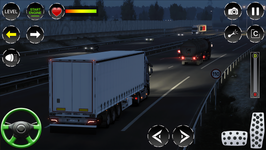 اسکرین شات 4 بازی Euro Cargo Truck Driving Game
