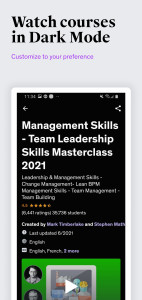 اسکرین شات 8 برنامه Udemy Business