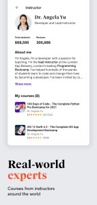 اسکرین شات 3 برنامه Udemy - Online Courses