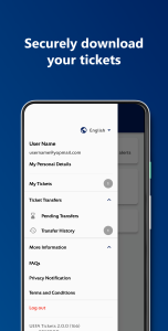 اسکرین شات 4 برنامه UEFA Mobile Tickets