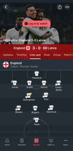 اسکرین شات 2 برنامه UEFA EURO & Nations League