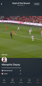 اسکرین شات 8 برنامه UEFA EURO & Nations League