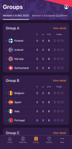 اسکرین شات 5 برنامه UEFA Women's EURO 2025