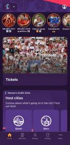 اسکرین شات 1 برنامه UEFA Women's EURO 2025