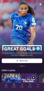 اسکرین شات 6 برنامه UEFA Women's EURO 2025