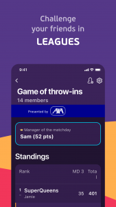 اسکرین شات 6 بازی UEFA Gaming: Fantasy Football