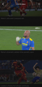 اسکرین شات 2 برنامه UEFA Conference League