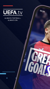 اسکرین شات برنامه UEFA.tv 1
