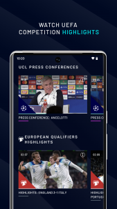 اسکرین شات برنامه UEFA.tv 3