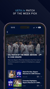 اسکرین شات 4 برنامه UEFA.tv