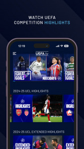 اسکرین شات برنامه UEFA.tv 3