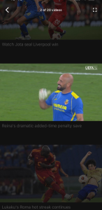 اسکرین شات 2 برنامه UEFA Europa League Official