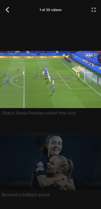 اسکرین شات 2 برنامه UEFA Women's Champions League