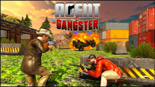 اسکرین شات بازی Agent vs Gangsters : Free Fire Assault Battle 1