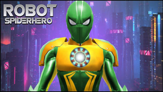 اسکرین شات بازی Robot Spider Superhero: 3D Hero Fighting games 6