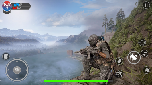 اسکرین شات بازی Commando Battle Shooting Games 2