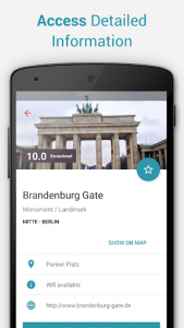 اسکرین شات برنامه Berlin Offline City Map 3