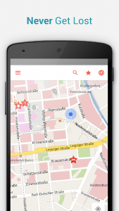 اسکرین شات برنامه Berlin Offline City Map 2