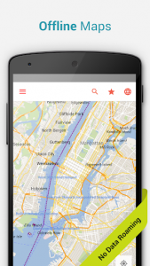 اسکرین شات برنامه New York Offline City Map 1