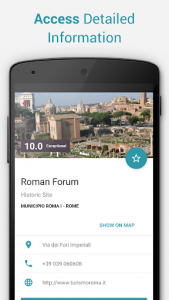 اسکرین شات برنامه Rome Travel Guide 2