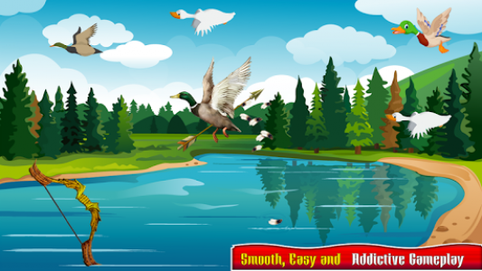 اسکرین شات بازی Real Duck Archery 2D Bird Hunting Shooting Game 7