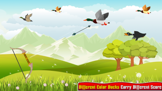 اسکرین شات بازی Real Duck Archery 2D Bird Hunting Shooting Game 3