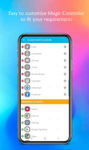 اسکرین شات برنامه iOS Control Center for Android 5