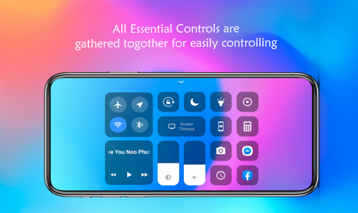 اسکرین شات برنامه iOS Control Center for Android 2