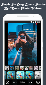 اسکرین شات برنامه Video maker & music slideshow 1