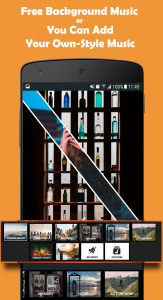اسکرین شات برنامه Video maker & music slideshow 7