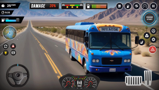 اسکرین شات بازی Bus Driving: Bus Simulator 3D 5