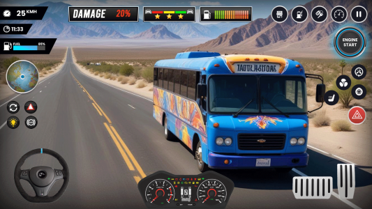 اسکرین شات 5 بازی Bus Driving: Bus Simulator 3D