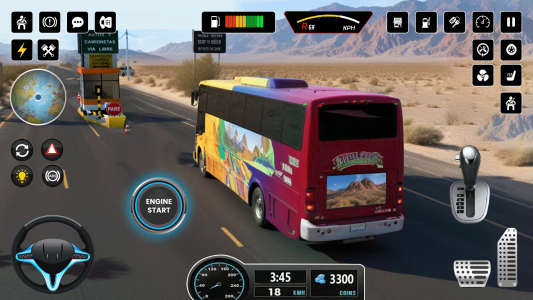 اسکرین شات بازی Bus Driving: Bus Simulator 3D 2