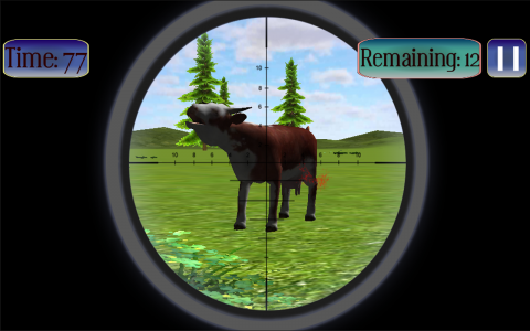 اسکرین شات بازی Jungle Cow Hunt 3