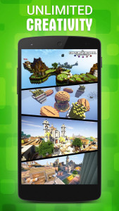 اسکرین شات 1 برنامه Maps for Minecraft PE