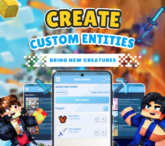 اسکرین شات برنامه Mod Maker for Minecraft PE 1